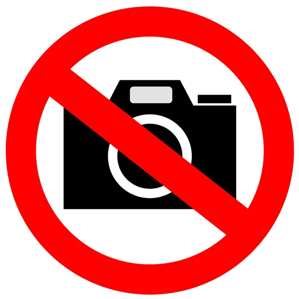 No hay señal de cámara fotográfica —  Fotos de Stock