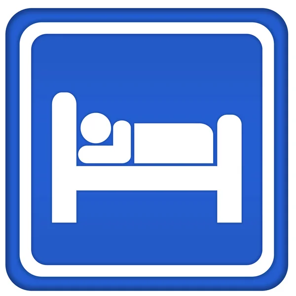 Motell icon — Fotografie, imagine de stoc