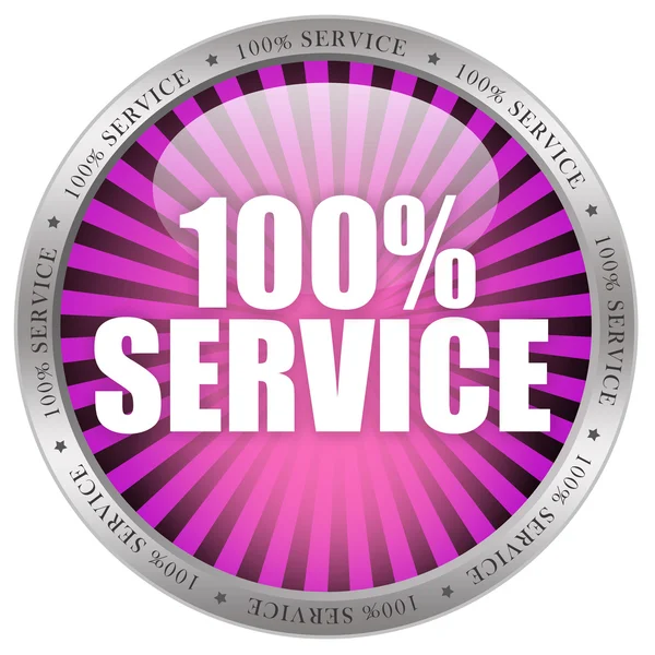 stock image 100 service