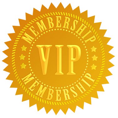 Vip membership clipart