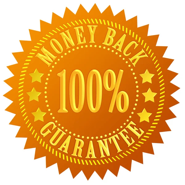 Money back guarantee — Stock Photo, Image