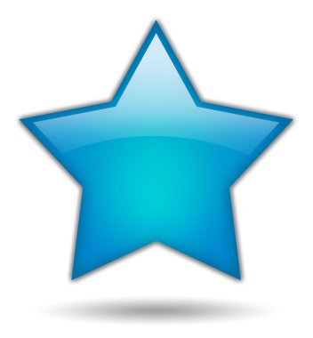 Shiny star clipart