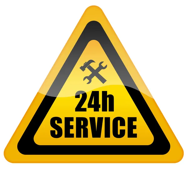 24 timmars service — Stockfoto