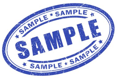 Sample stamp clipart