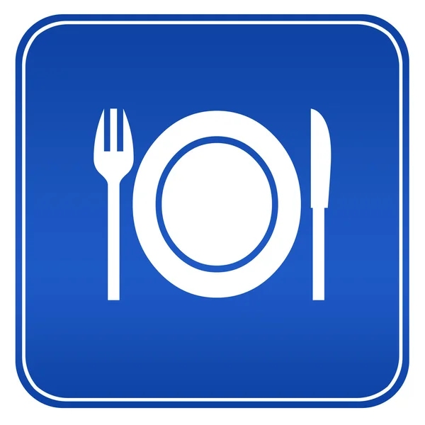 Restaurant sign — Stock Photo, Image