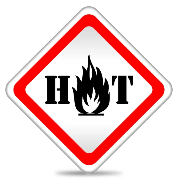 Hot sign — Stock Photo, Image