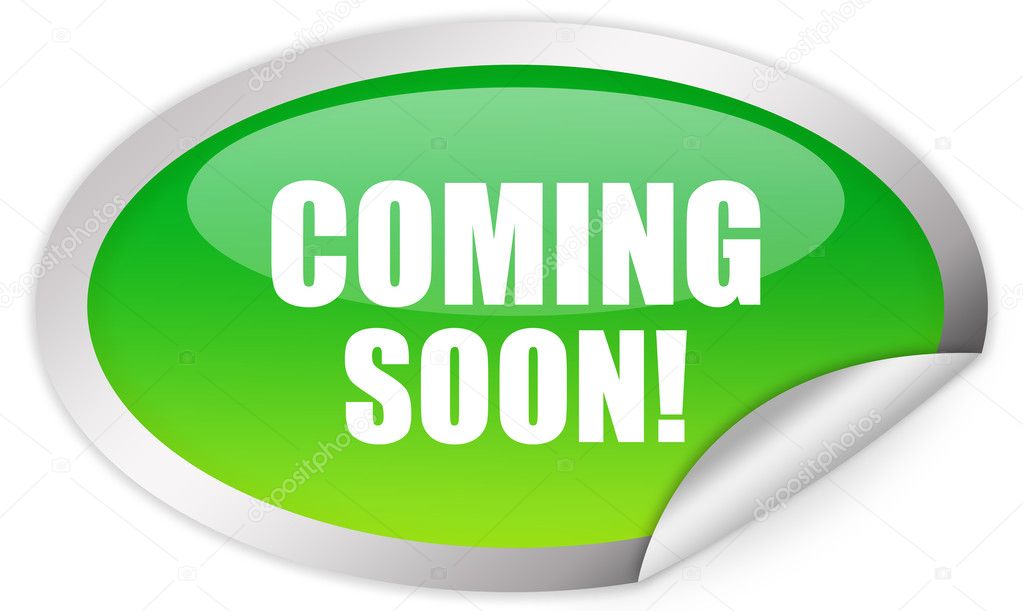 Coming soon label