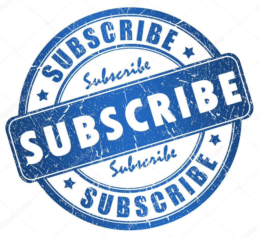 Subscribe stamp