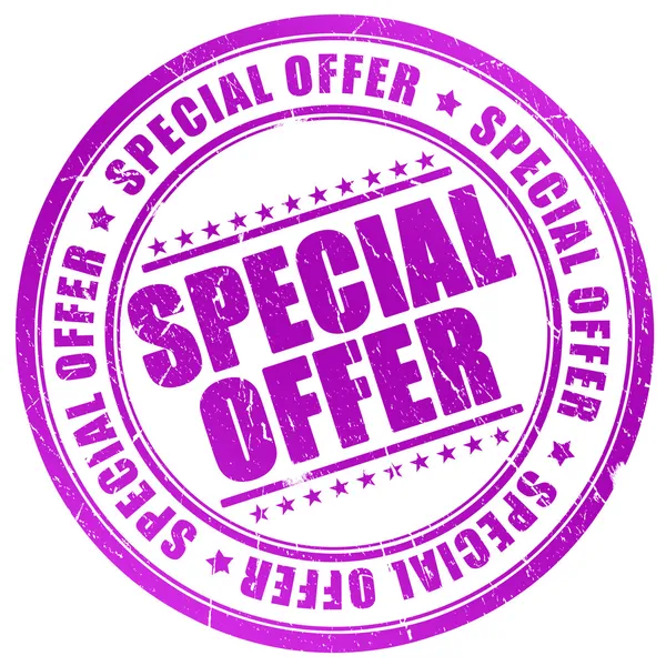 Special offer stamp — Stock Photo, Image