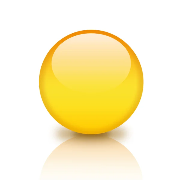 Κίτρινη μπάλα — Φωτογραφία Αρχείου