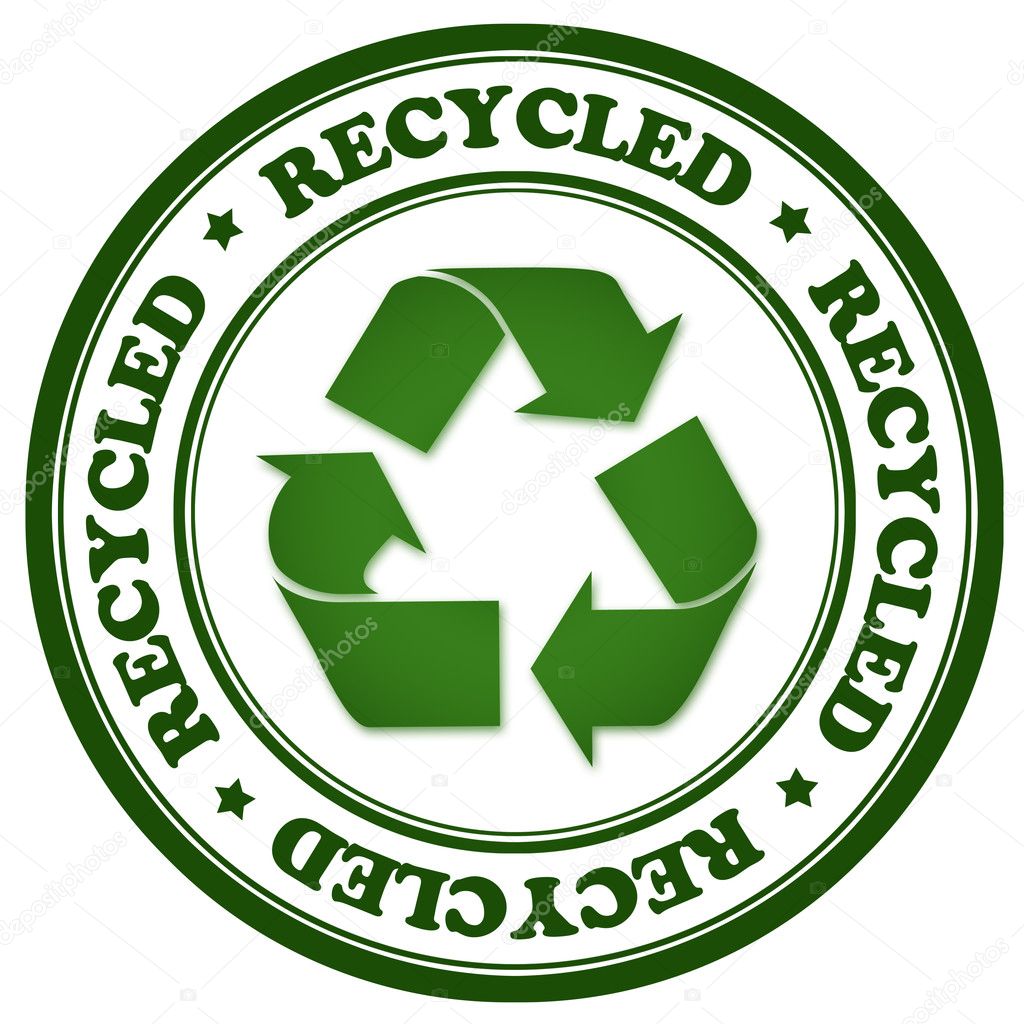 recycled green sign | 图库照片 08 arkadi bojarinov #9897824