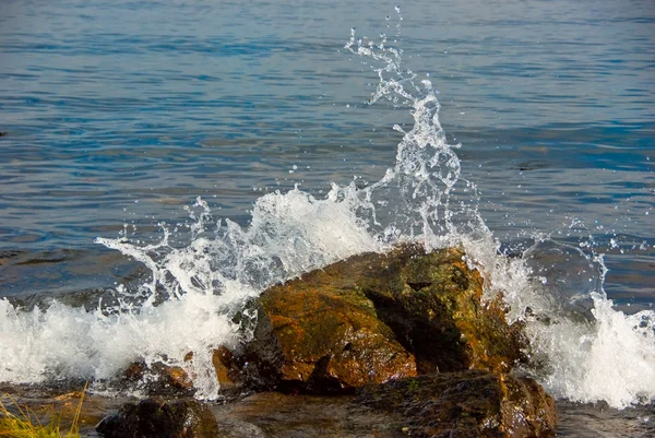 stock image Waves and sea foam.