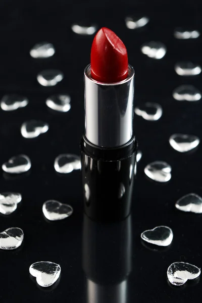 Red Lipstick with Reflection. — Stock Photo, Image