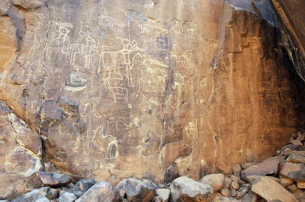 Neolithic rock art in Niger — Stock Photo, Image