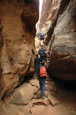 mali dogon ülke üzerinden hiking