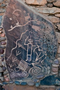 Ancient Petroglyph clipart