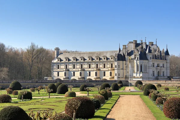 Castillo de Chenonceau en Loira — Foto de Stock