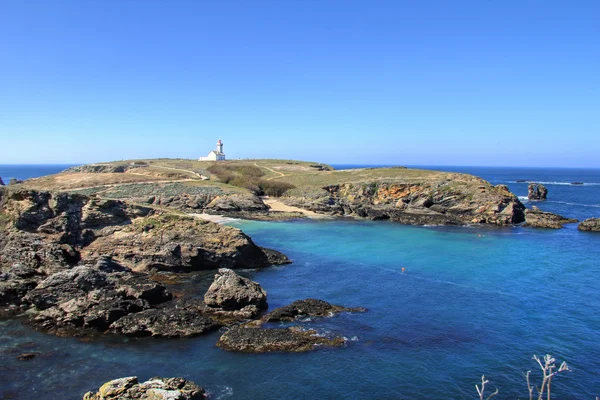 Le phare du Pointe des poulaines — Foto de Stock