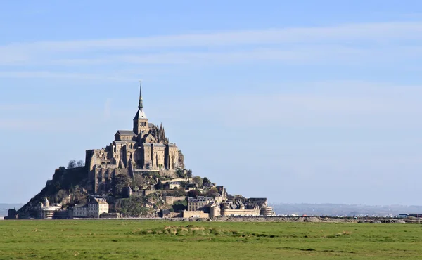 Normandiya 'daki Mont Saint Michelil. — Stok fotoğraf