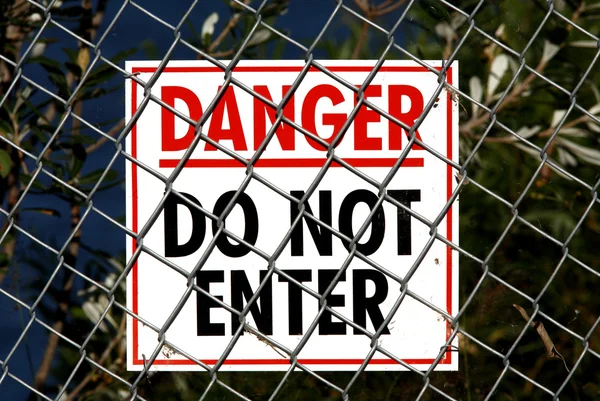 stock image Danger Sign