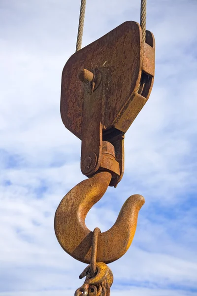 stock image Rusty Old Cranehook