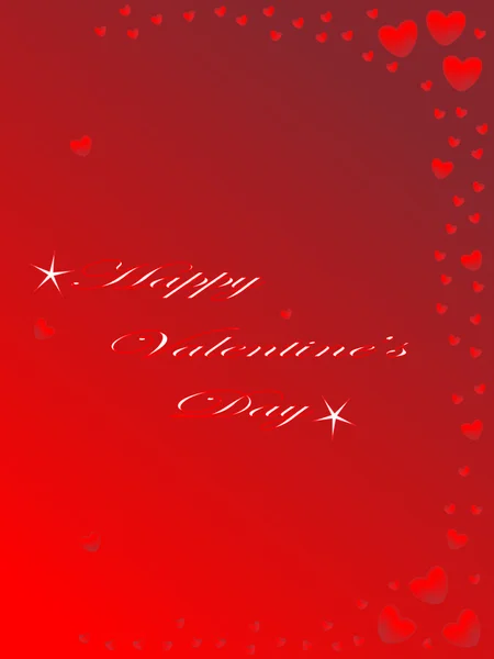 Valentine's card — Stock Vector