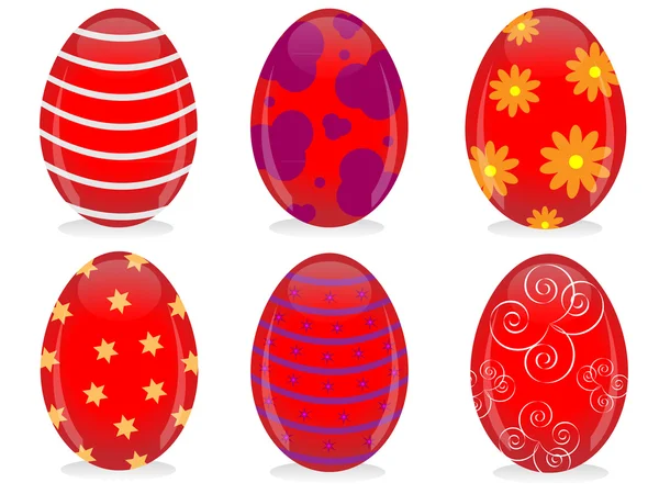 stock vector Colorful Easter Eggs