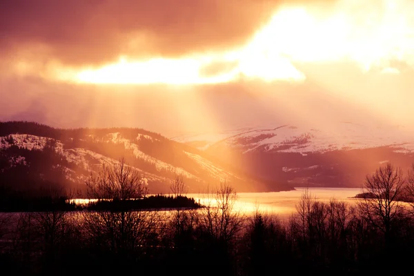 Beautiful scene of the Åre valley — ストック写真