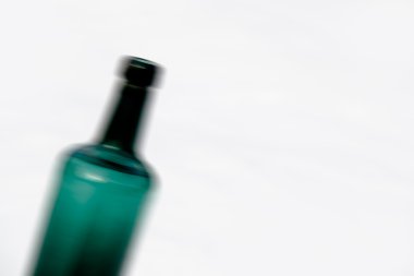 Blurred Green bottle clipart