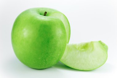 Granny smith, apple wedge clipart