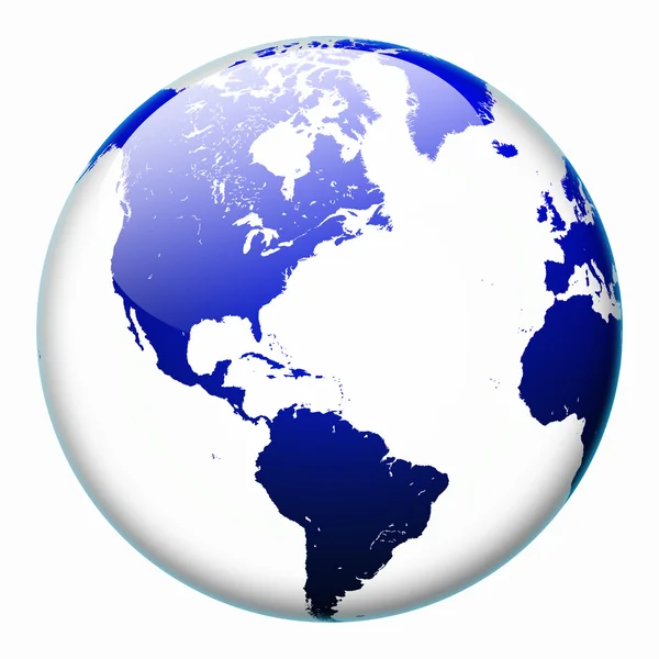 Globe, America — Stock Photo, Image