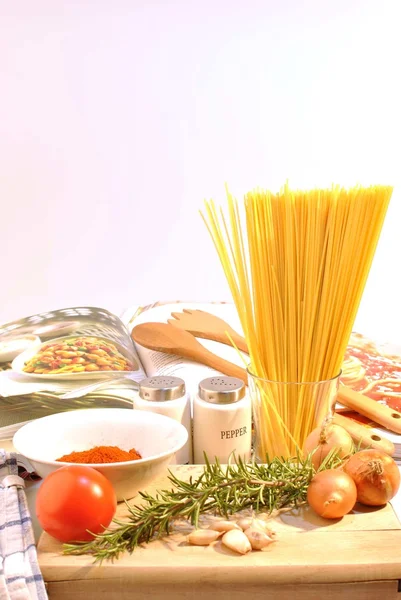 Τροφίμων ιταλικά — Φωτογραφία Αρχείου