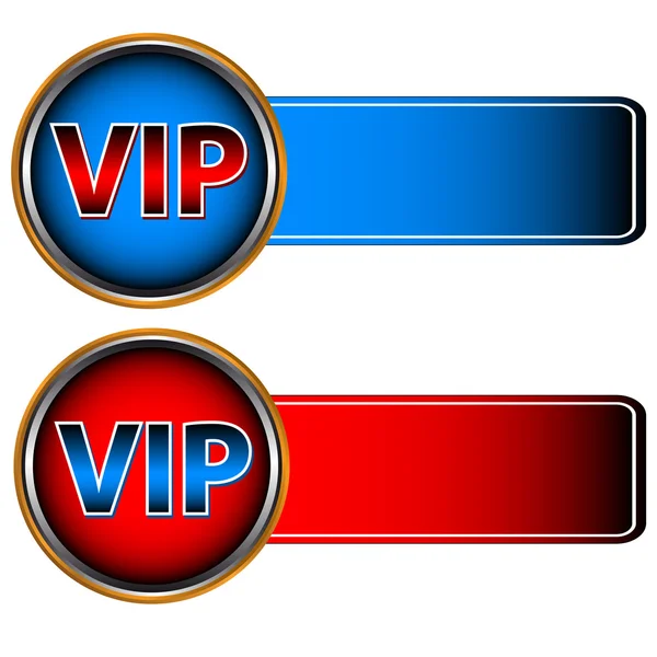 VIP symboly — Stockový vektor