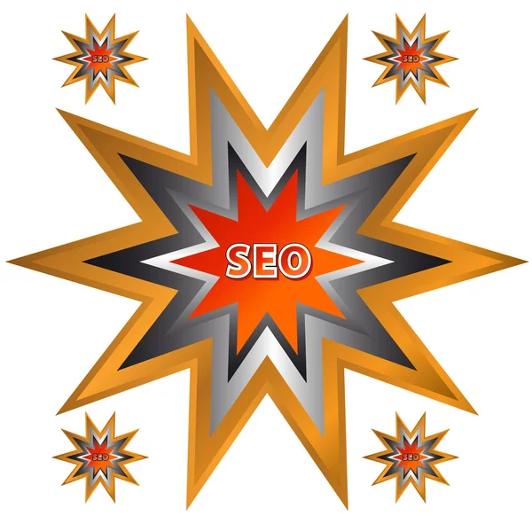 stock vector SEO - Search Engine Optimization