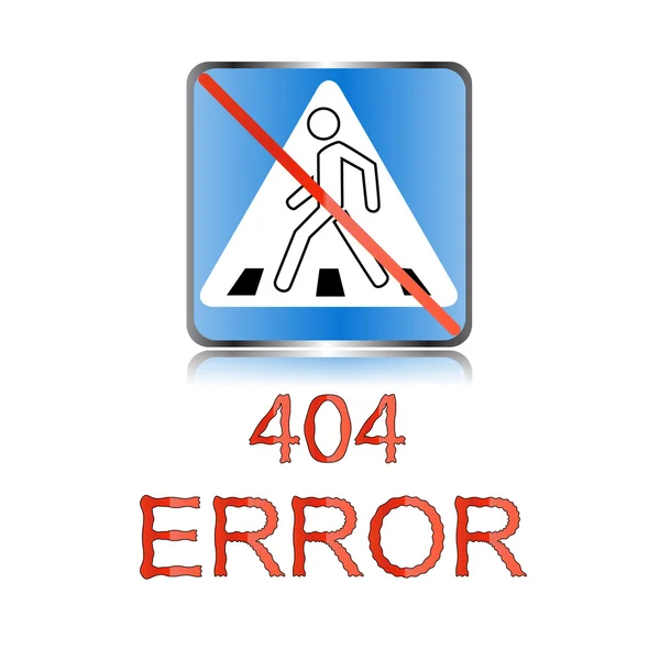 Błąd 404 — Wektor stockowy