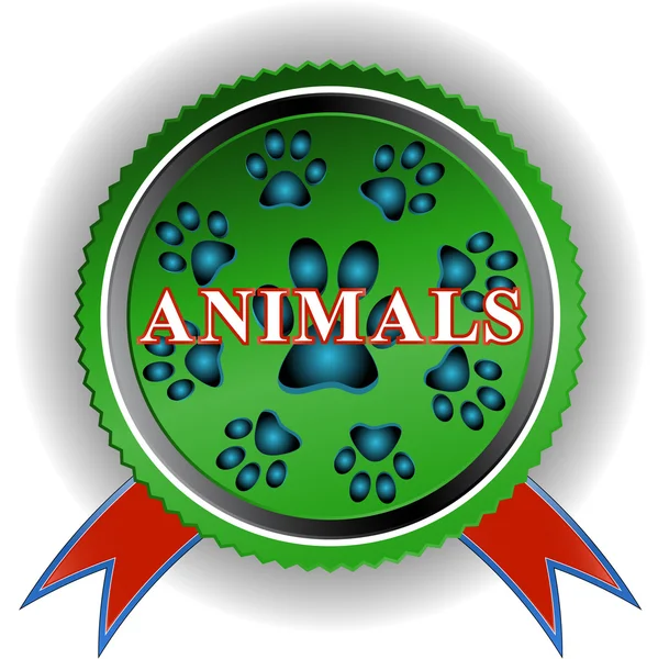 Ikony zvířata — Stockový vektor