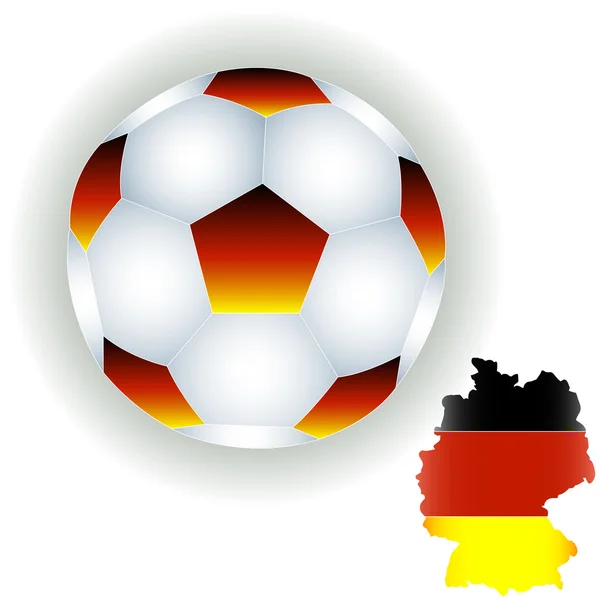 Bola alemana — Vector de stock