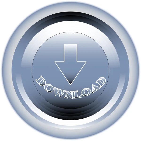 Download button — Stock Vector