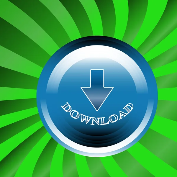 Download knop — Stockvector