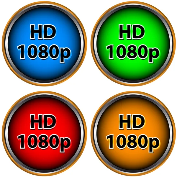 Ícones HD —  Vetores de Stock
