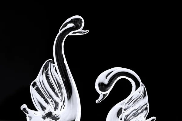 Cisnes de vidrio —  Fotos de Stock