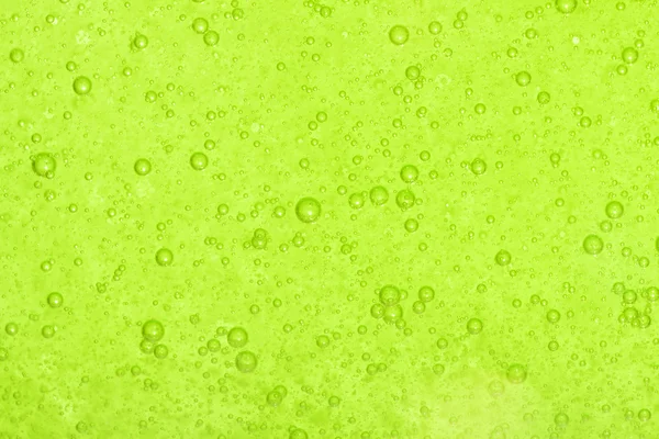 Achtergrond met groene bubbels — Stockfoto