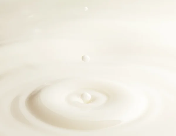 stock image Milk drop background