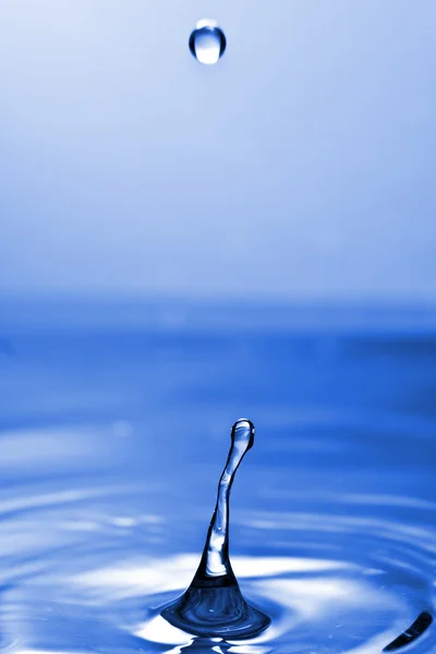 stock image Water drop close up