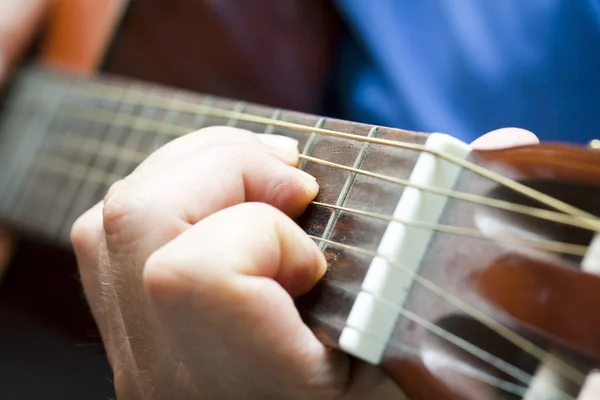 stock image Guitarist playing