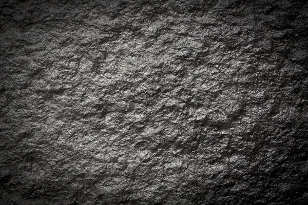 Black wall stone background — Stock Photo, Image