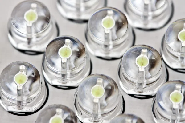 Egy átlátható LED-es makró részlete — Stock Fotó