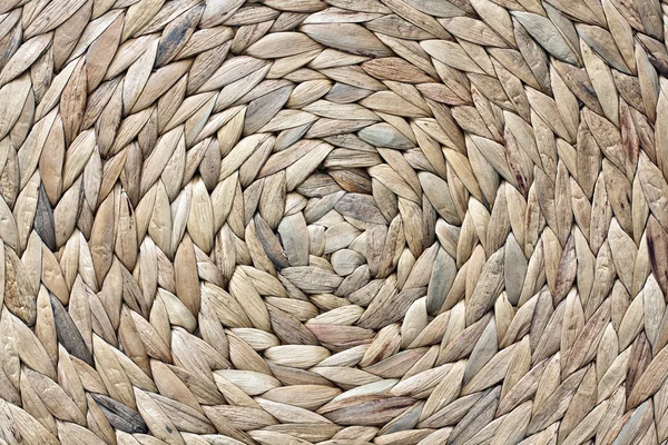 非洲编织圆篮 — 图库照片