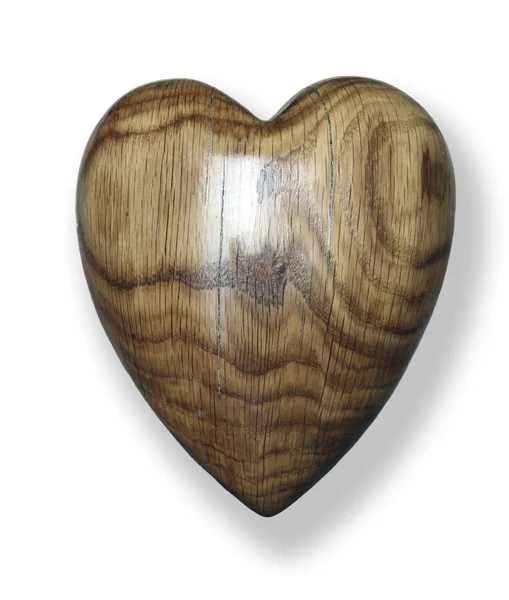 stock image Wooden heart