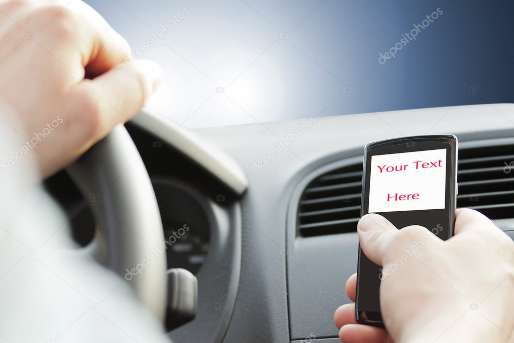 Dangerous of texting while driving